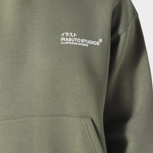 Irasuto Studios Koi Khaki Hoodie