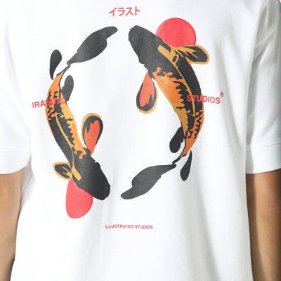 Irasuto Studios Koi White T-Shirt