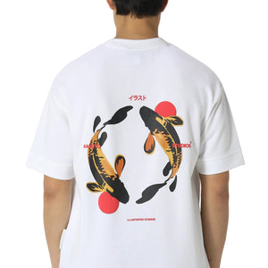 Irasuto Studios Koi Optic White T-Shirt
