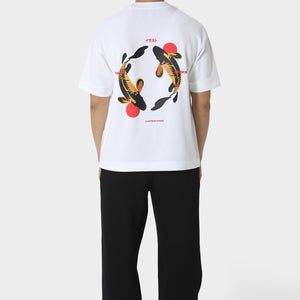 Irasuto Studios Koi Optic White T-Shirt