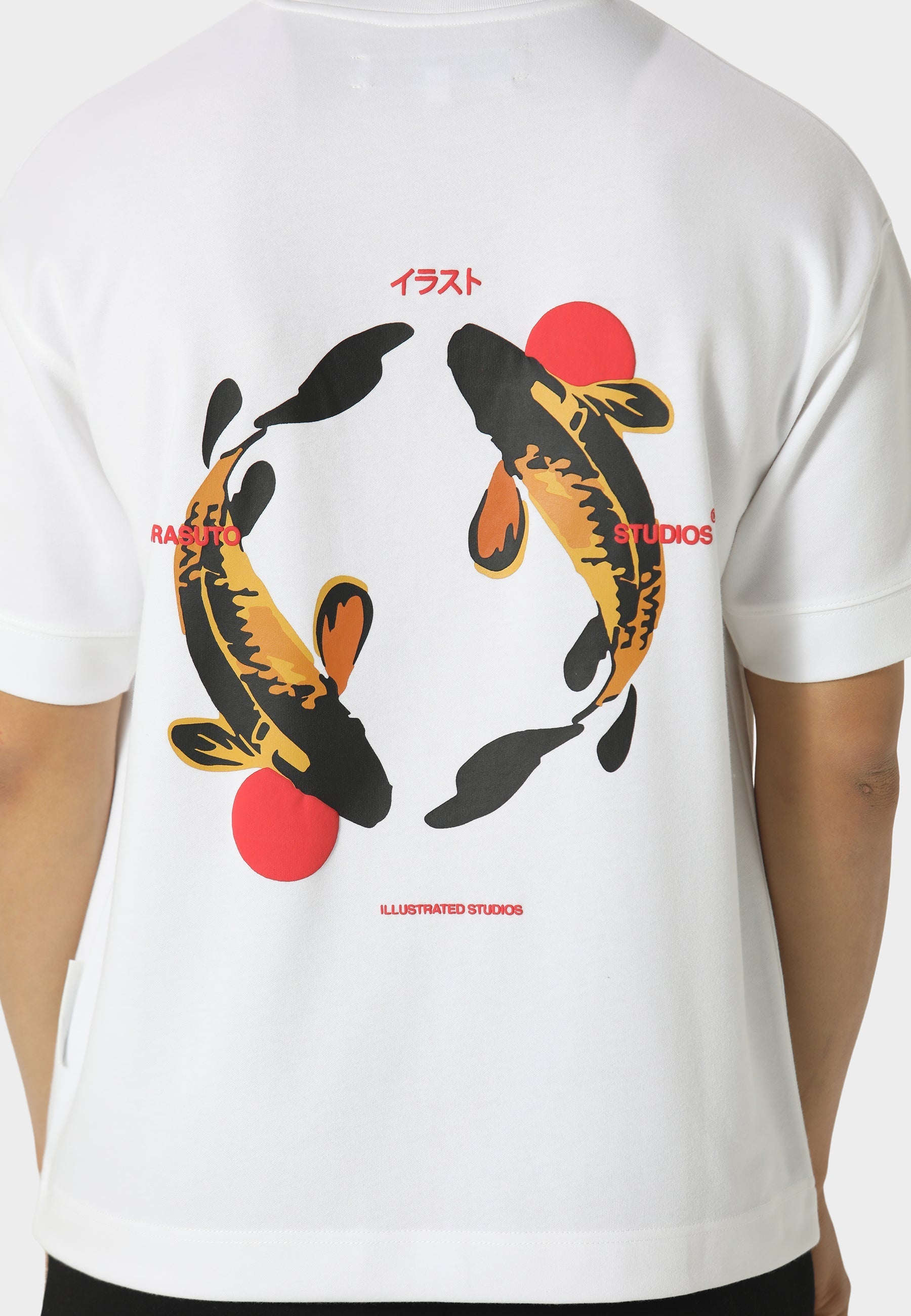 Irasuto Studios Koi Optic White T-Shirt