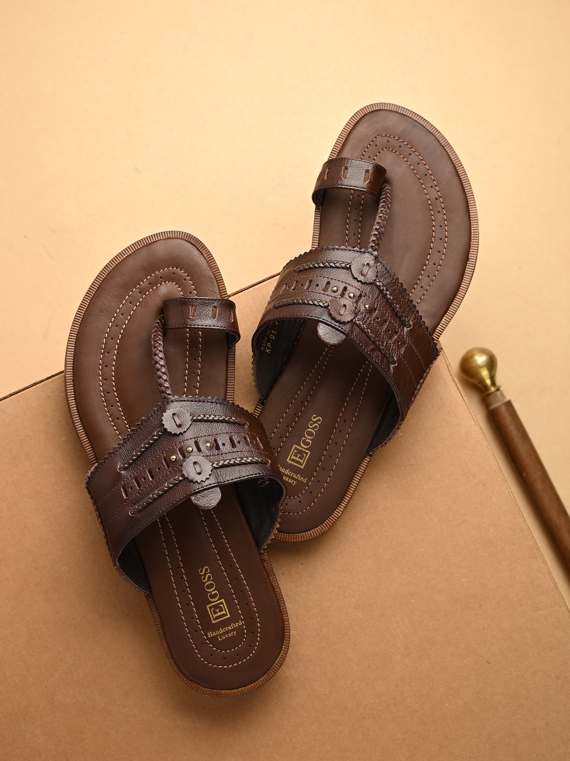Egoss Kolhapuri Slippers For Men