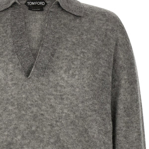 Tom Ford Cashmere And Silk Polo Shirt