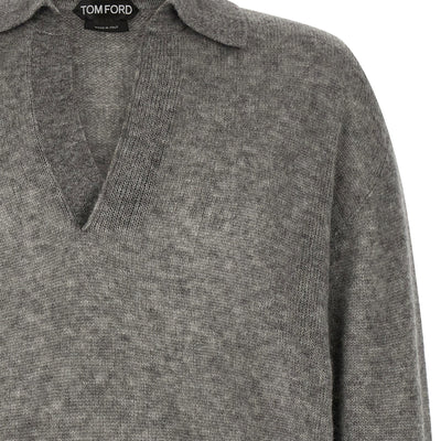 Tom Ford Cashmere And Silk Polo Shirt
