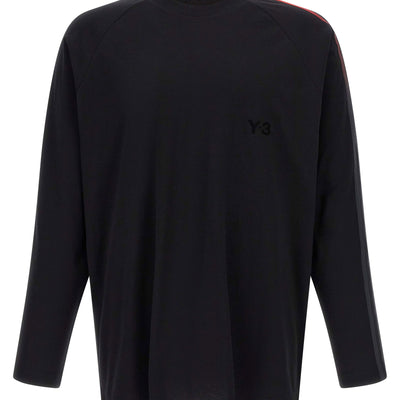 Y-3 Oversized Gradient Stripes T-shirt
