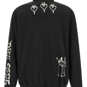 Y-3 Track Top  Gfx Nyln  Printed Zip Sweatshirt
