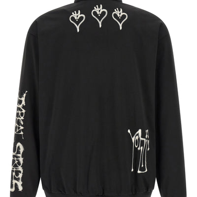 Y-3 Track Top  Gfx Nyln  Printed Zip Sweatshirt