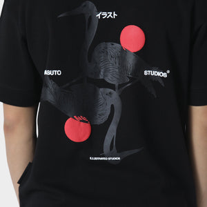 Irasuto Studios Krane Black T-Shirt