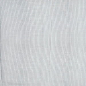 Grey Handwoven Banarasi Organza Silk Saree With Floral Motifs-Grey