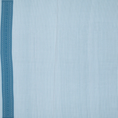 Grey Handwoven Banarasi Organza Silk Saree With Floral Motifs-Grey