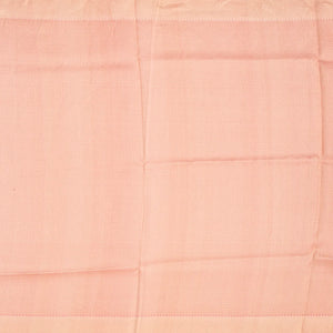 Dusty Pink Handloom Organza Silk Saree With Checks-Dusty Pink