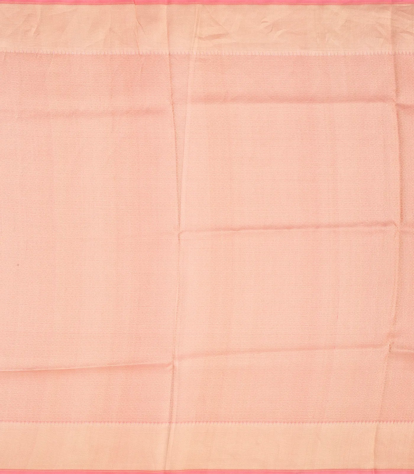 Dusty Pink Handloom Organza Silk Saree With Checks-Dusty Pink