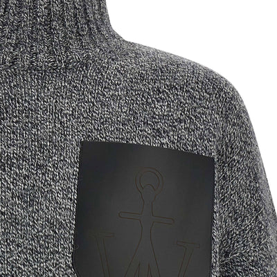 J.w.anderson Leather Patch Pocket Sweater