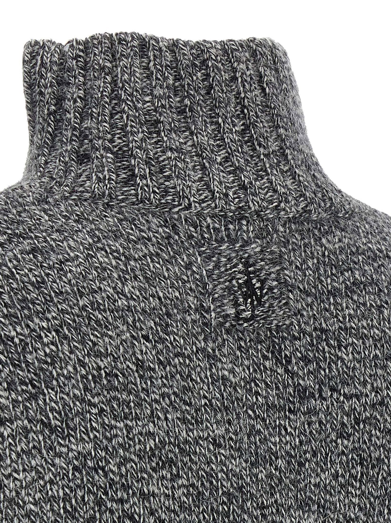 J.w.anderson Leather Patch Pocket Sweater