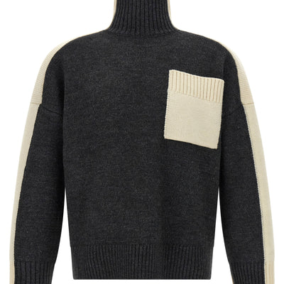 J.w.anderson Two Tone Sweater
