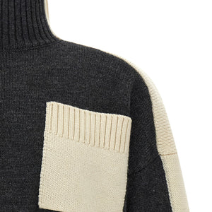 J.w.anderson Two Tone Sweater