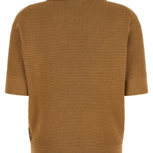J.w.anderson Waffle Stitch Polo Shirt