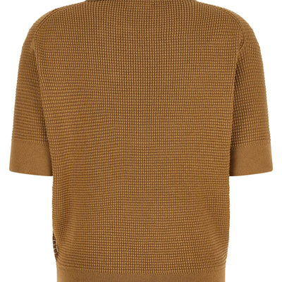 J.w.anderson Waffle Stitch Polo Shirt
