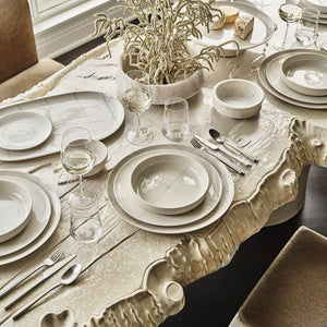 Zuma Porcelain Dinnerware by Kelly Wearstler x Serax