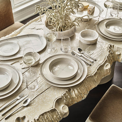 Zuma Porcelain Dinnerware by Kelly Wearstler x Serax
