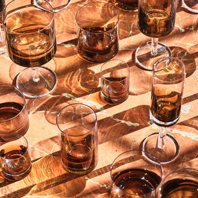 Dune Glassware by Kelly Wearstler x Serax