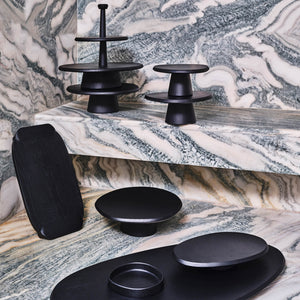 Dune Ash Wood Cake Stand by Kelly Wearstler x Serax