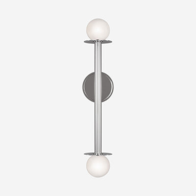 Nodes Double Sconce by Kelly Wearstler