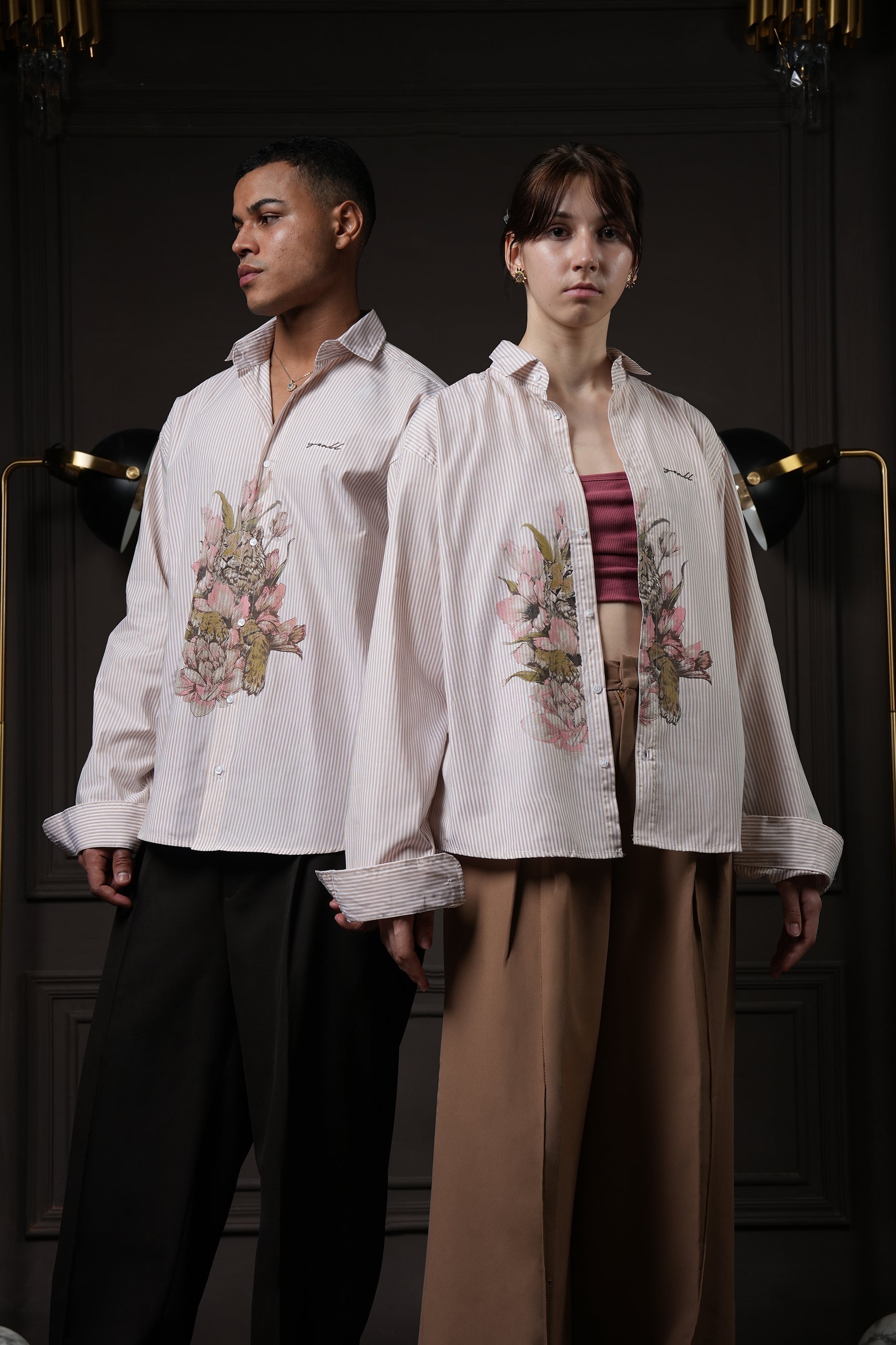 Rebel - Pinstripe Shirt