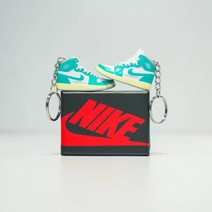 3D Sneaker Keychain With Box | Jordan keychain with box | Kicks Machine