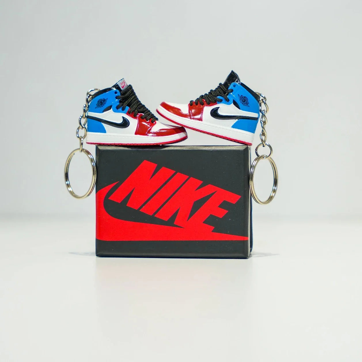 3D Sneaker Keychain With Box | Jordan keychain with box | Kicks Machine