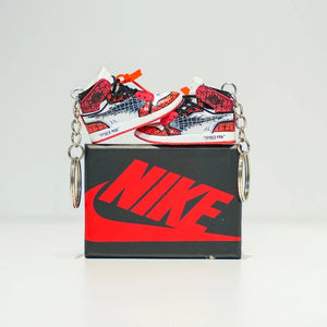 3D Sneaker Keychain With Box | Jordan keychain with box | Kicks Machine