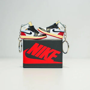 3D Sneaker Keychain With Box | Jordan keychain with box | Kicks Machine