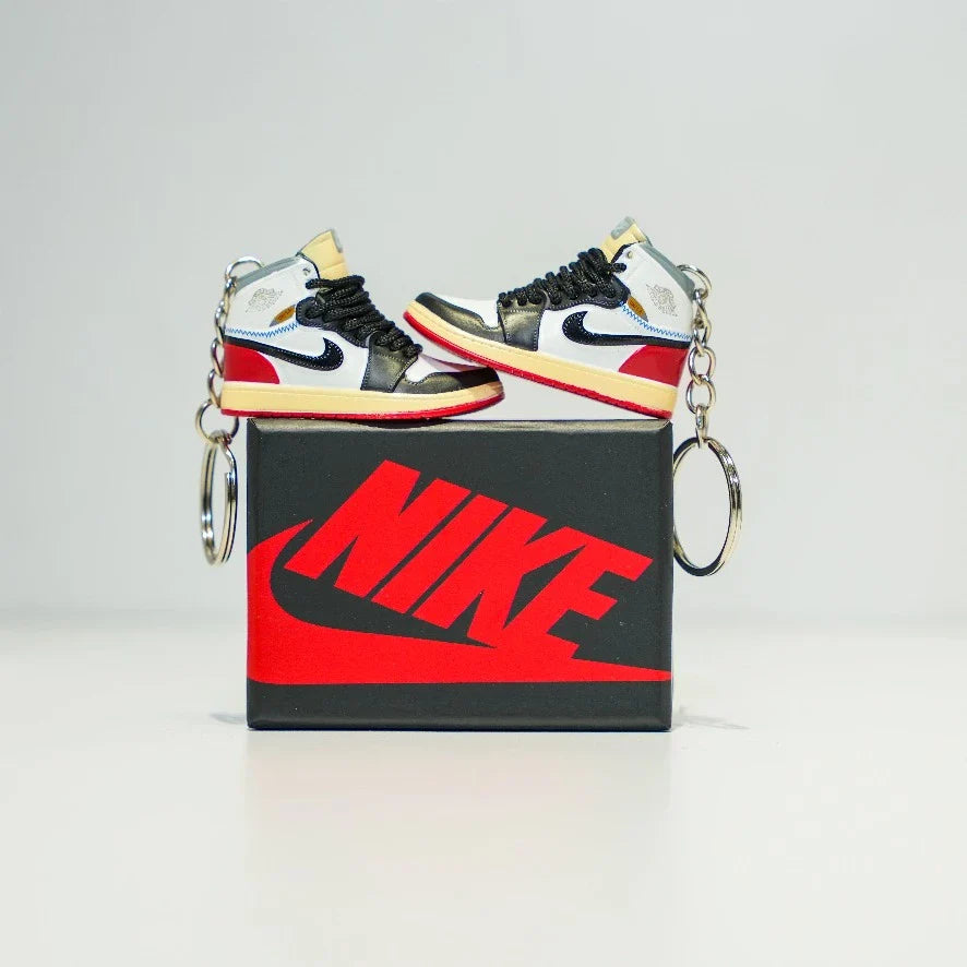 3D Sneaker Keychain With Box | Jordan keychain with box | Kicks Machine