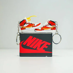 3D Sneaker Keychain With Box | Jordan keychain with box | Kicks Machine
