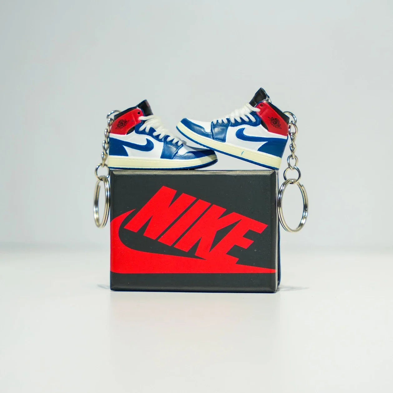 3D Sneaker Keychain With Box | Jordan keychain with box | Kicks Machine
