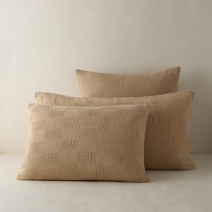 Kingsley Textured Cotton Sham