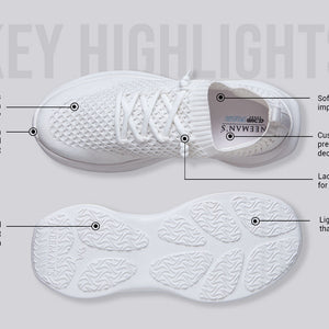 Knit Gliders : White
