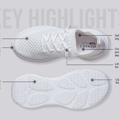 Knit Gliders : White