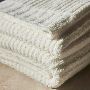 Knit Waffle Weave Throw by Kashwere