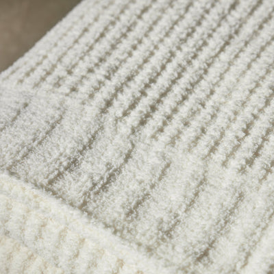 Knit Waffle Weave Throw by Kashwere