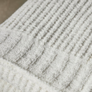 Knit Waffle Weave Throw by Kashwere