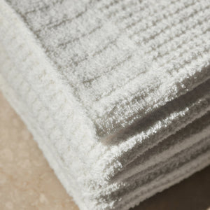 Knit Waffle Weave Throw by Kashwere