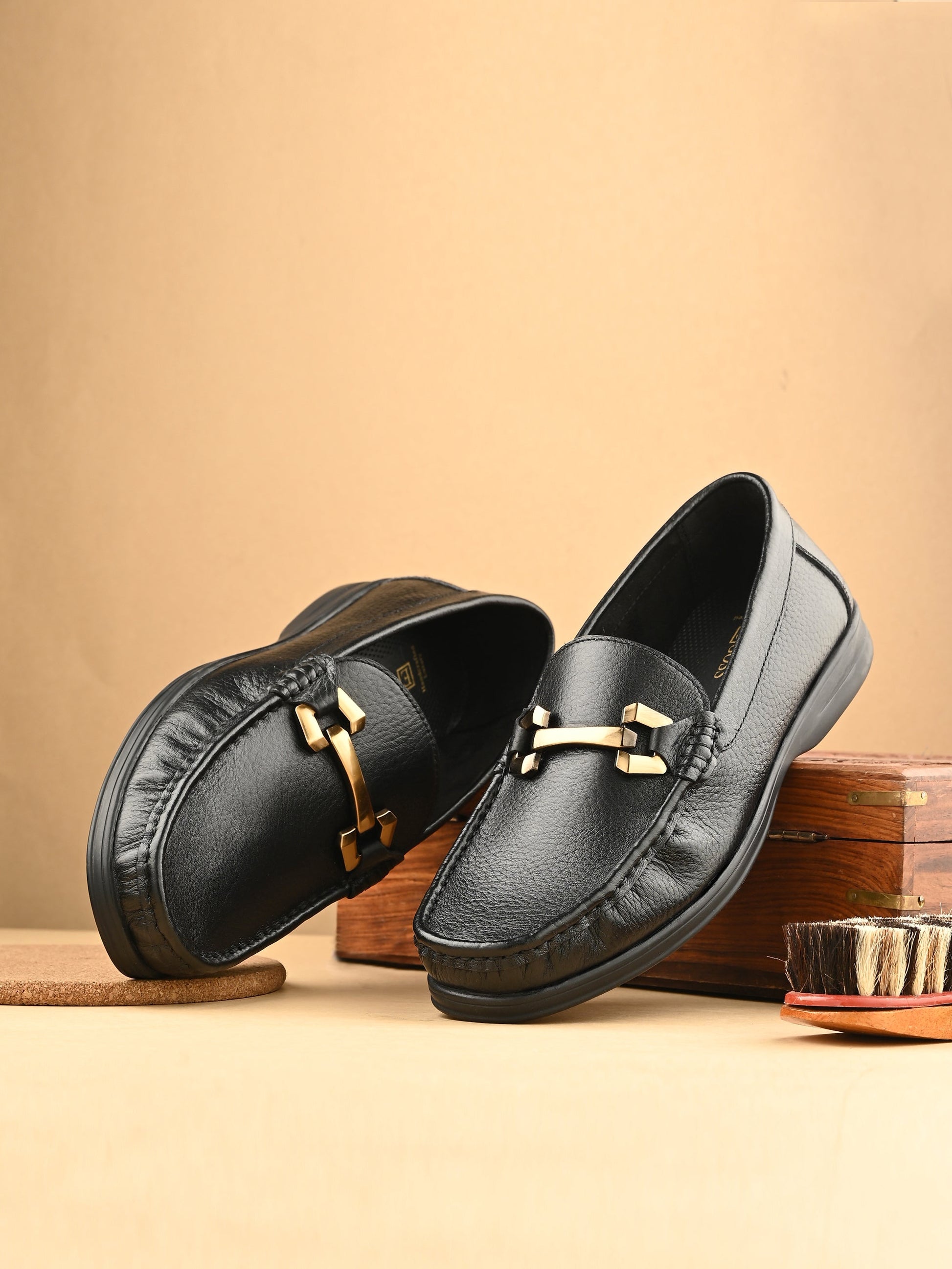 Nova Buckled Loafers by Aspeerio