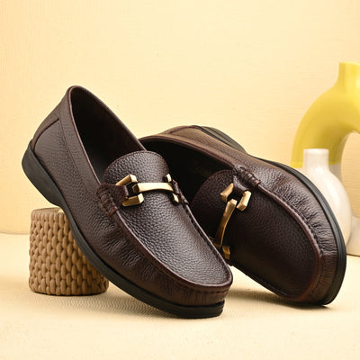 Nova Buckled Loafers by Aspeerio
