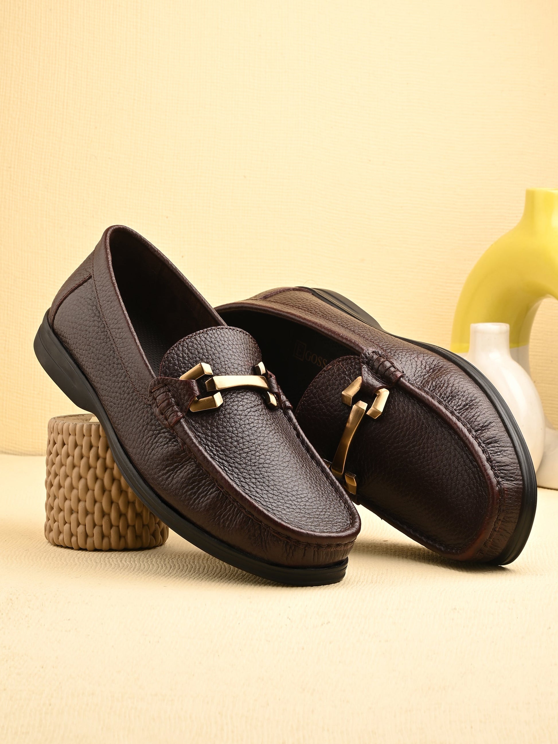 Nova Buckled Loafers by Aspeerio
