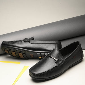 Egoss Casual Leather Loafers Shoes For Men
