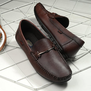 Egoss Casual Leather Loafers Shoes For Men