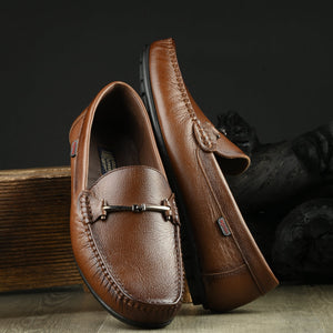 Egoss Casual Leather Loafers Shoes For Men