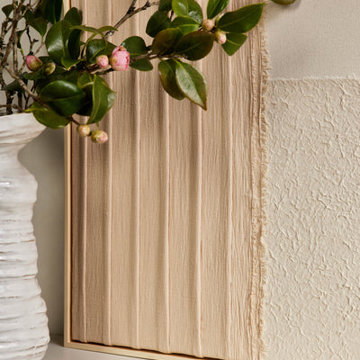 Patchwork Blush Wall Art by Visual Contrast