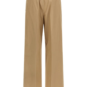 Moncler Grosgrain Logo Patch Pants